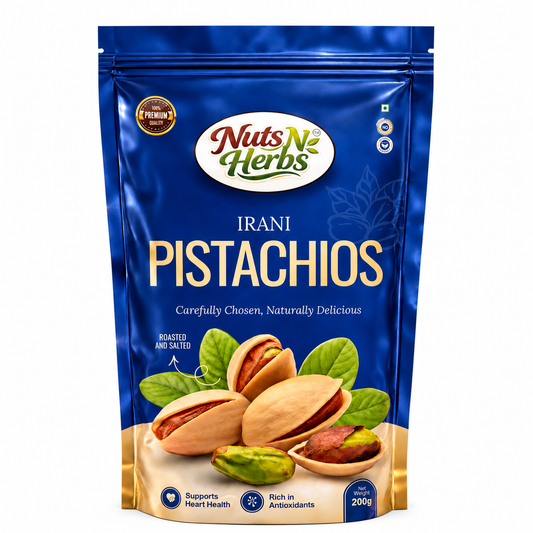 Roasted & Salted Pistachios 250g | Premium Shelled Pista