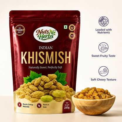 Golden Raisins 250g | Seedless Kishmish