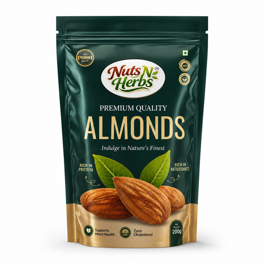 California Almonds 250g | Premium Whole Badam, Protein Rich