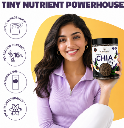 Chia Seeds 250g | Raw Superfood Seeds, Calcium & Protein Rich