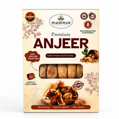 Afghani Anjeer 250g | Premium Dried Figs, Rich in Dietary Fibre