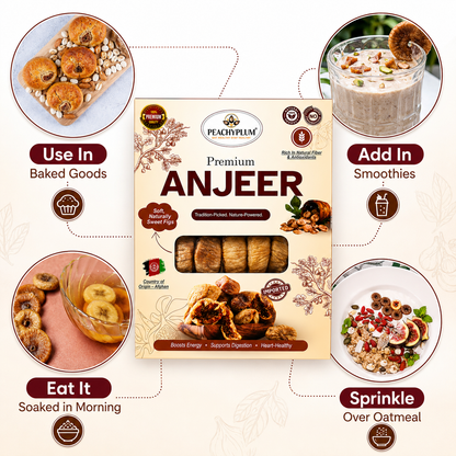 Afghani Anjeer 250g | Premium Dried Figs, Rich in Dietary Fibre