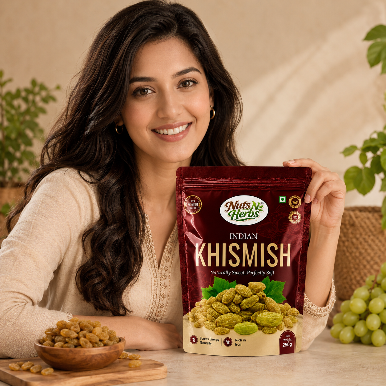 Golden Raisins 250g | Seedless Kishmish