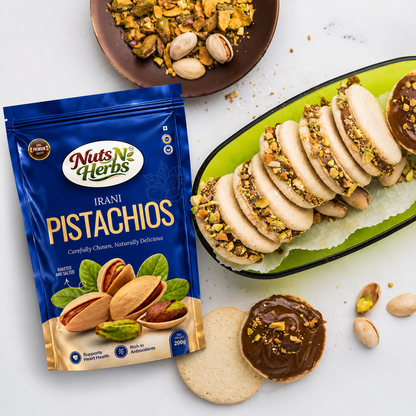 Roasted & Salted Pistachios 250g | Premium Shelled Pista